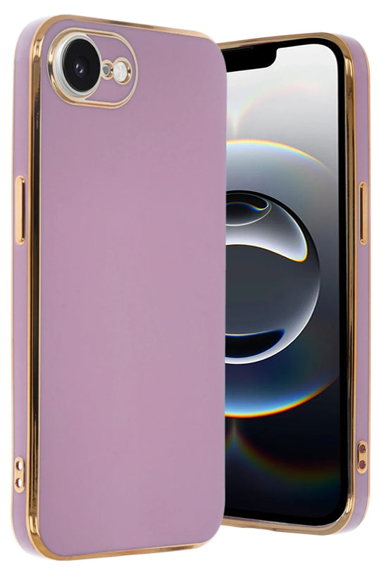 iPhone 16E Volet Silikon Kılıf - Mor