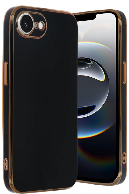 iPhone 16E Volet Silikon Kılıf - Siyah