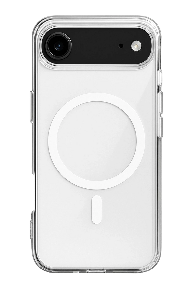 iPhone 17 Air Magneticsafe Şeffaf Silikon Kılıf