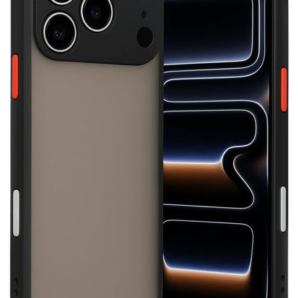 iPhone 17 Pro Max Montreal Silikon Kapak Kılıf - Siyah
