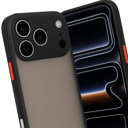 iPhone 17 Pro Max Montreal Silikon Kapak Kılıf - Siyah 3