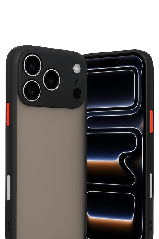 iPhone 17 Pro Max Montreal Silikon Kapak Kılıf - Siyah 2