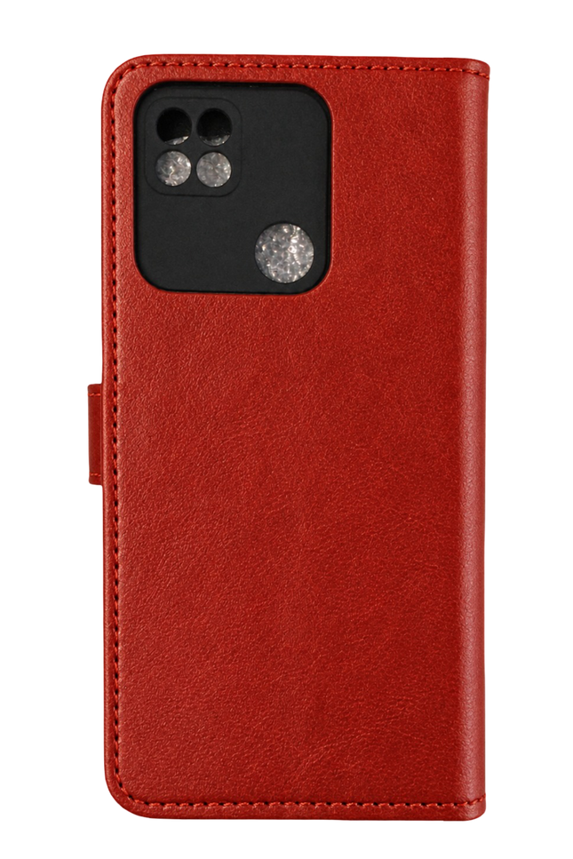 Xiaomi Poco C40 Trend S Plus Kapaklı Telefon Kılıf - Kırmızı