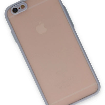 iPhone 6 Montreal Silikon Kapak Kılıf - Gri 3