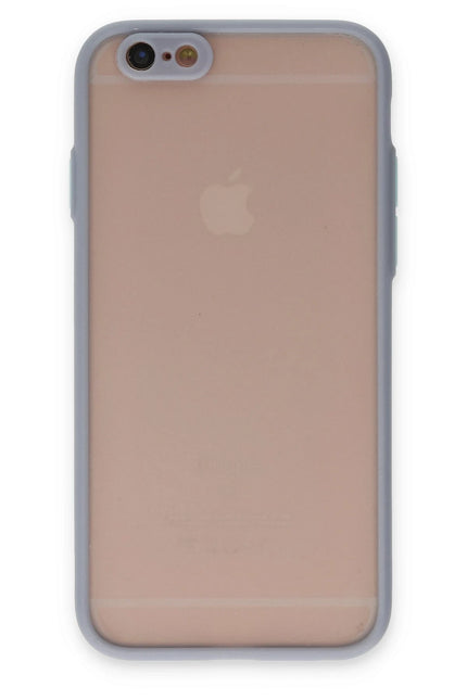 iPhone 6 Montreal Silikon Kapak Kılıf - Gri