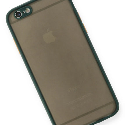 iPhone 6 Montreal Silikon Kapak Kılıf - Yeşil 3