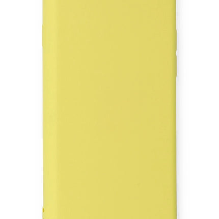iPhone 6 Nano içi Kadife Silikon Kılıf - Sarı 3