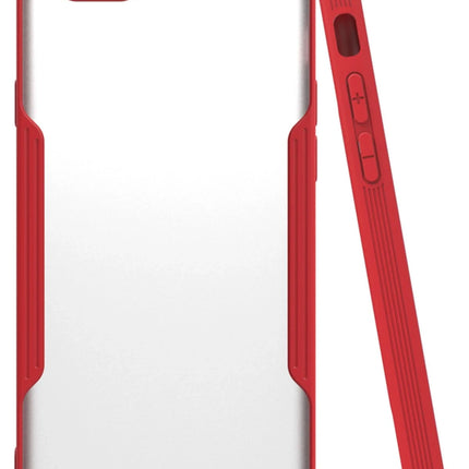 iPhone 6 Platin Silikon Kılıf - Kırmızı