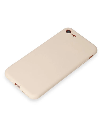 iPhone 7 First Silikon Kılıf - Krem 4