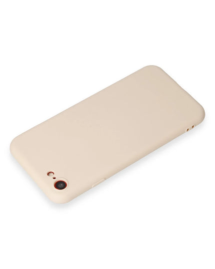 iPhone 7 First Silikon Kılıf - Krem 3