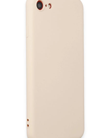 iPhone 7 First Silikon Kılıf - Krem 2