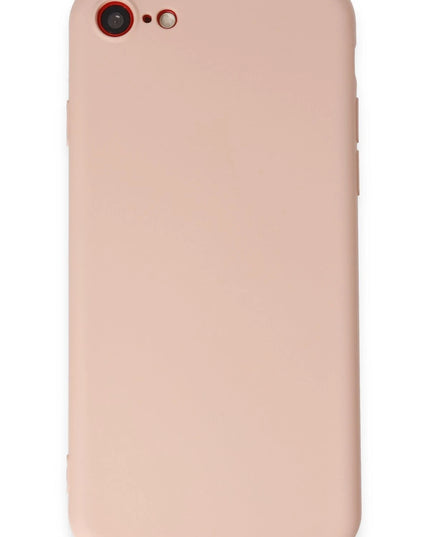 iPhone 7 First Silikon Kılıf - Pudra