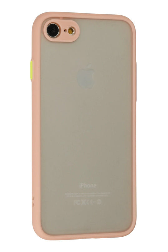 iPhone 7 Montreal Silikon Kapak Kılıf - Pembe 3