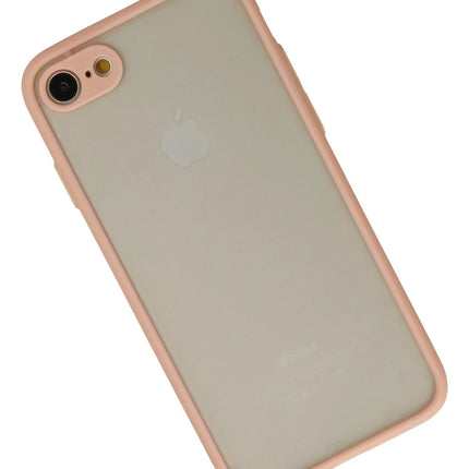 iPhone 7 Montreal Silikon Kapak Kılıf - Pembe 2
