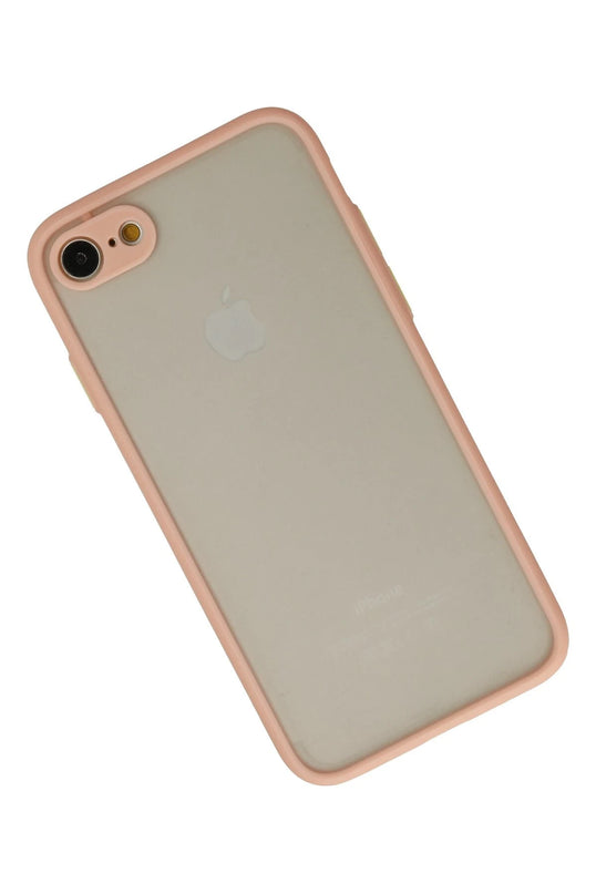 iPhone 7 Montreal Silikon Kapak Kılıf - Pembe 2