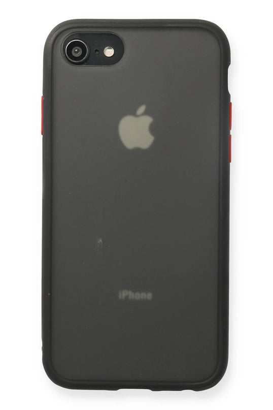 iPhone 7 Montreal Silikon Kapak Kılıf - Siyah