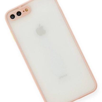 iPhone 7 Plus Montreal Silikon Kapak Kılıf - Pembe 3