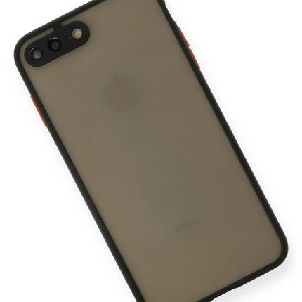 iPhone 7 Plus Montreal Silikon Kapak Kılıf - Siyah 3