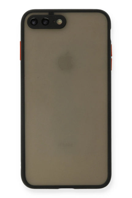iPhone 7 Plus Montreal Silikon Kapak Kılıf - Siyah
