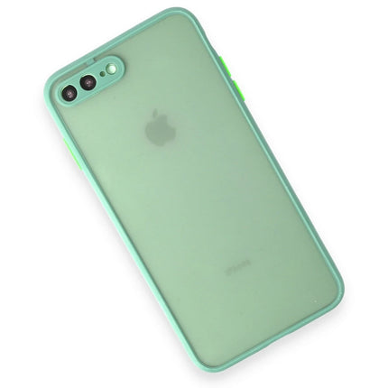 iPhone 7 Plus Montreal Silikon Kapak Kılıf - Turkuaz 3