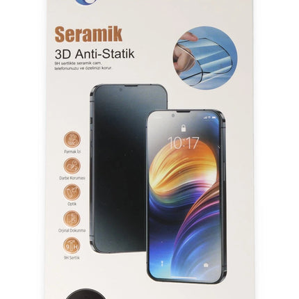 iPhone 8 Plus 3D Antistatik Mat Seramik Nano Ekran Koruyucu 4