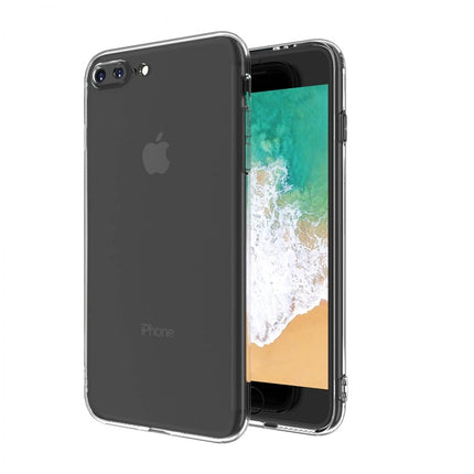 iPhone 8 Plus Deluxe 2mm Şeffaf Silikon Kılıf