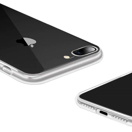 iPhone 8 Plus Lüx Şeffaf Silikon Kılıf 3