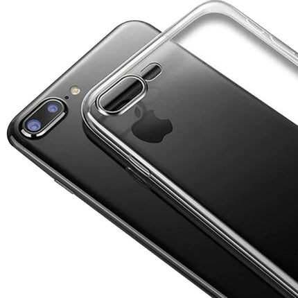 iPhone 8 Plus Lüx Şeffaf Silikon Kılıf 2
