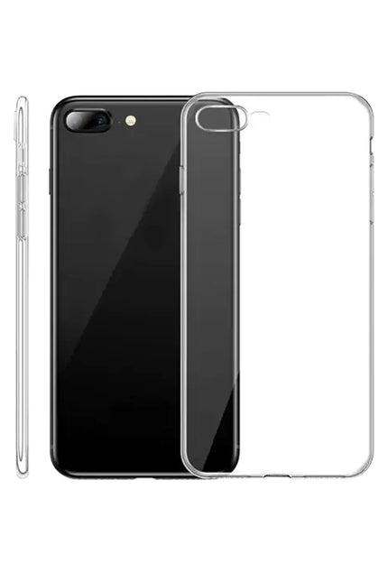 iPhone 8 Plus Lüx Şeffaf Silikon Kılıf