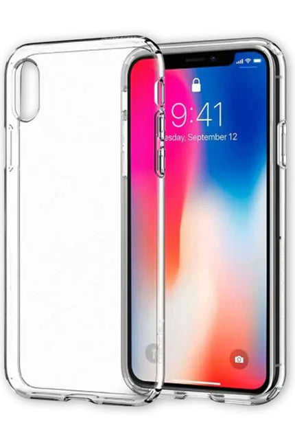 iPhone X Lüx Şeffaf Silikon Kılıf