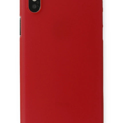iPhone X PP Ultra İnce Kapak Kılıf - Kırmızı