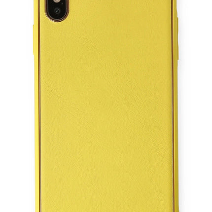 iPhone XS Max Coco Deri Silikon Kapak Kılıf