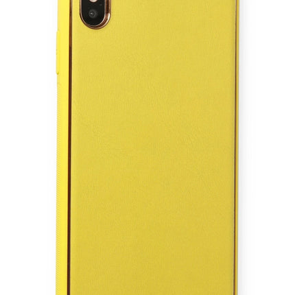 iPhone XS Max Coco Deri Silikon Kapak Kılıf 3