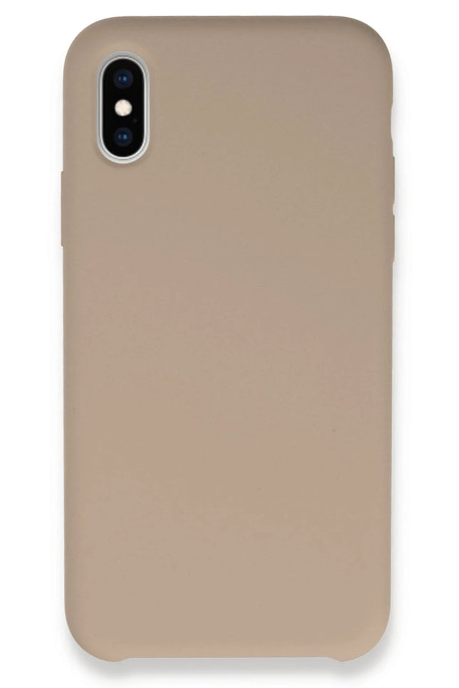iPhone XS Max Lansman Legant Silikon Kılıf - Açık Pembe