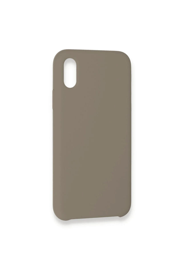 iPhone XS Max Lansman Legant Silikon Kılıf - Bej 3