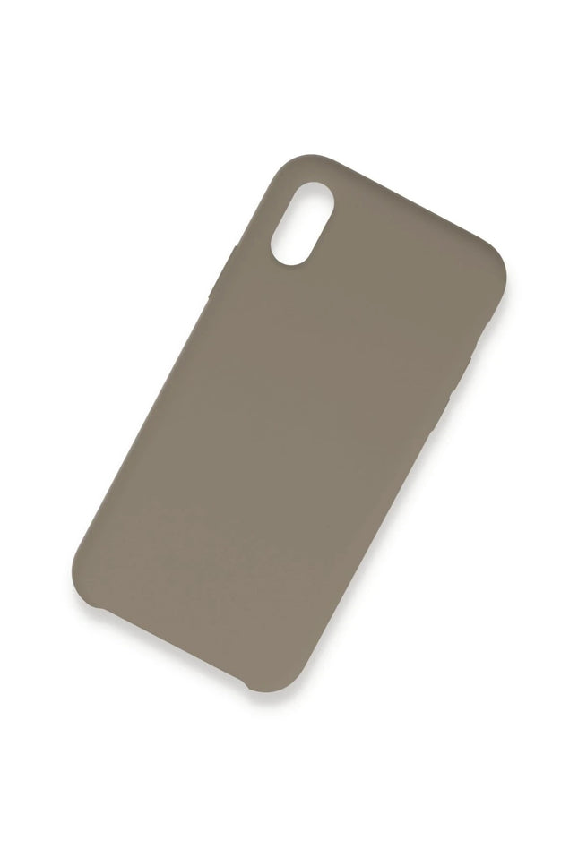 iPhone XS Max Lansman Legant Silikon Kılıf - Bej 2