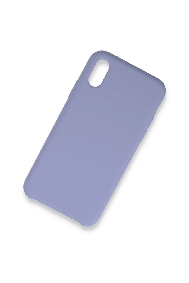 iPhone XS Max Lansman Legant Silikon Kılıf - Lila 2