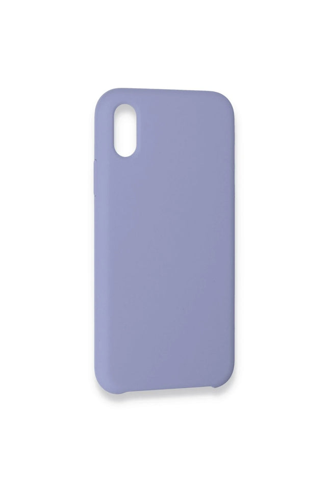 iPhone XS Max Lansman Legant Silikon Kılıf - Lila 3
