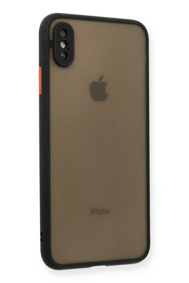 iPhone XS Max Montreal Silikon Kapak Kılıf - Siyah 2