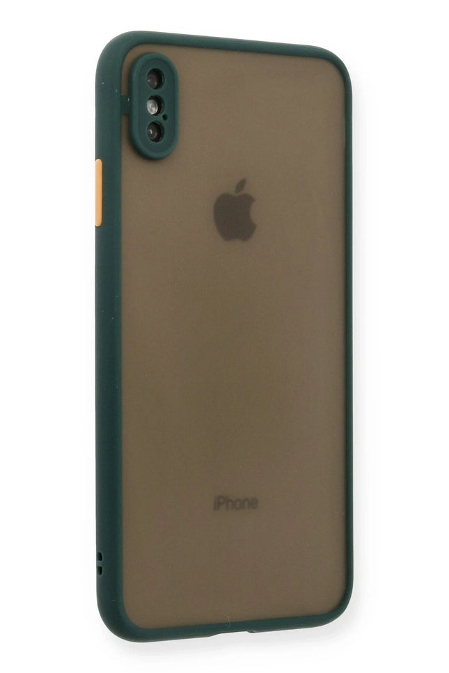 iPhone XS Max Montreal Silikon Kapak Kılıf - Yeşil 2