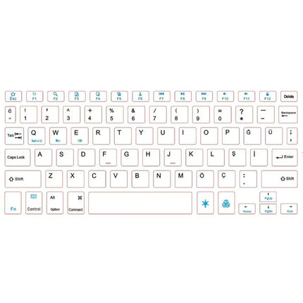 KYB71 Kablosuz Türkçe Q Klavye Mouse Set - Açık Yeşil 2