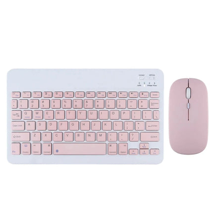 KYB71 Kablosuz Türkçe Q Klavye Mouse Set - Pembe