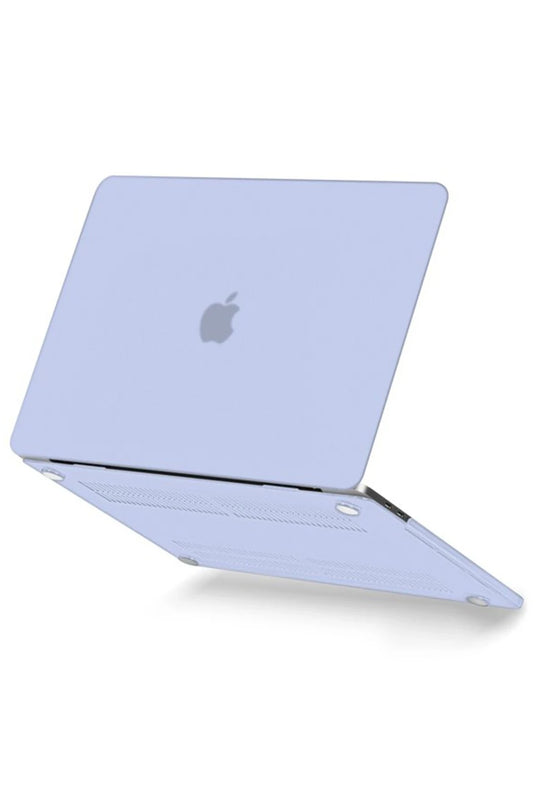 Macbook Pro 13 2020 Macbook Buzlu Kapak - Lila