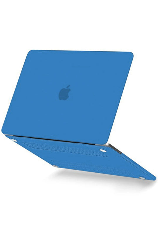 Macbook Pro 13 2020 Macbook Buzlu Kapak - Mavi