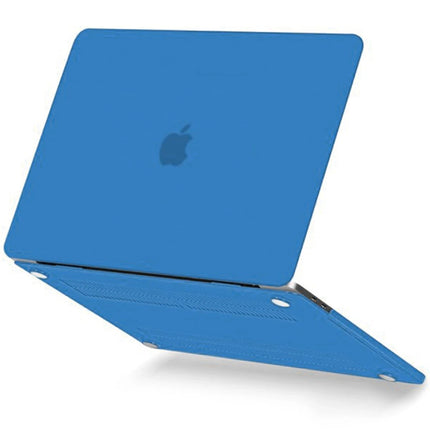 Macbook Pro 13 2021 Macbook Buzlu Kapak - Mavi