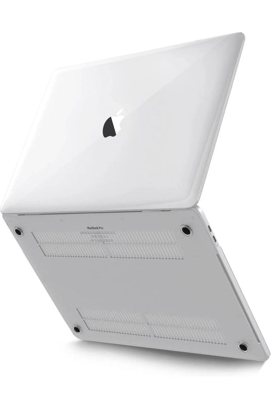 Macbook Pro 14.2 2021 Macbook Buzlu Kapak - Şeffaf