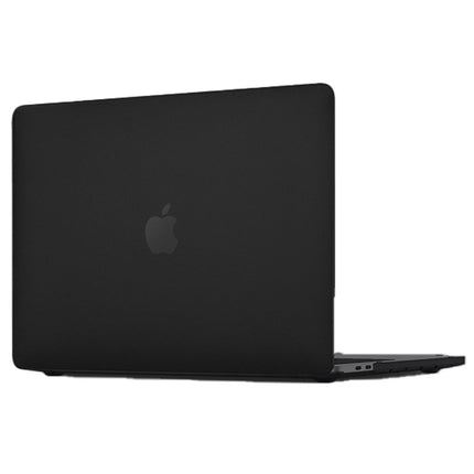 Macbook Pro 14.2 2021 Macbook Buzlu Kapak - Siyah