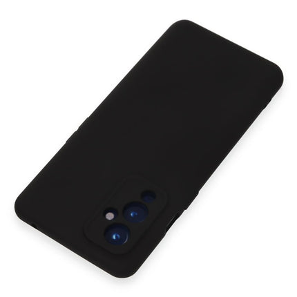 OnePlus 9 Nano içi Kadife Silikon Kılıf - Siyah 3