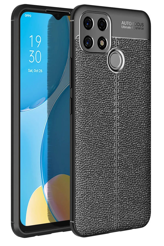 Oppo A15 Auto Focus Kapak Kılıf - Siyah