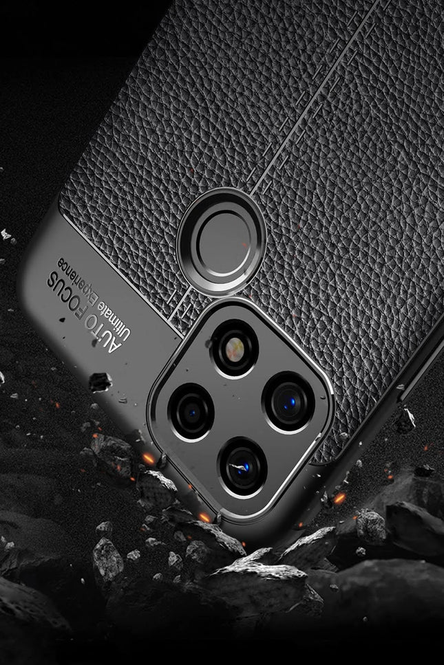 Oppo A15 Auto Focus Kapak Kılıf - Siyah 3